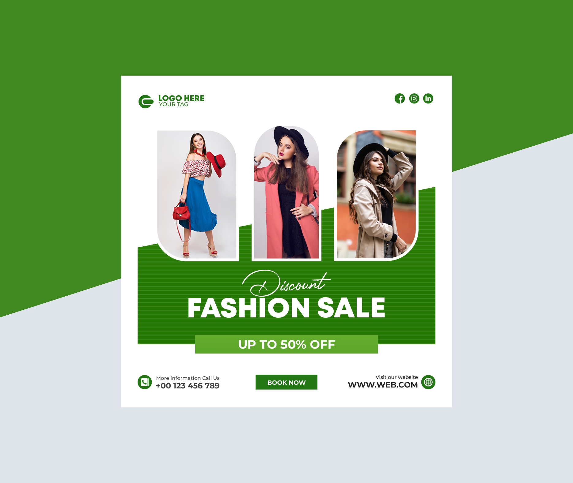 fashion social media post