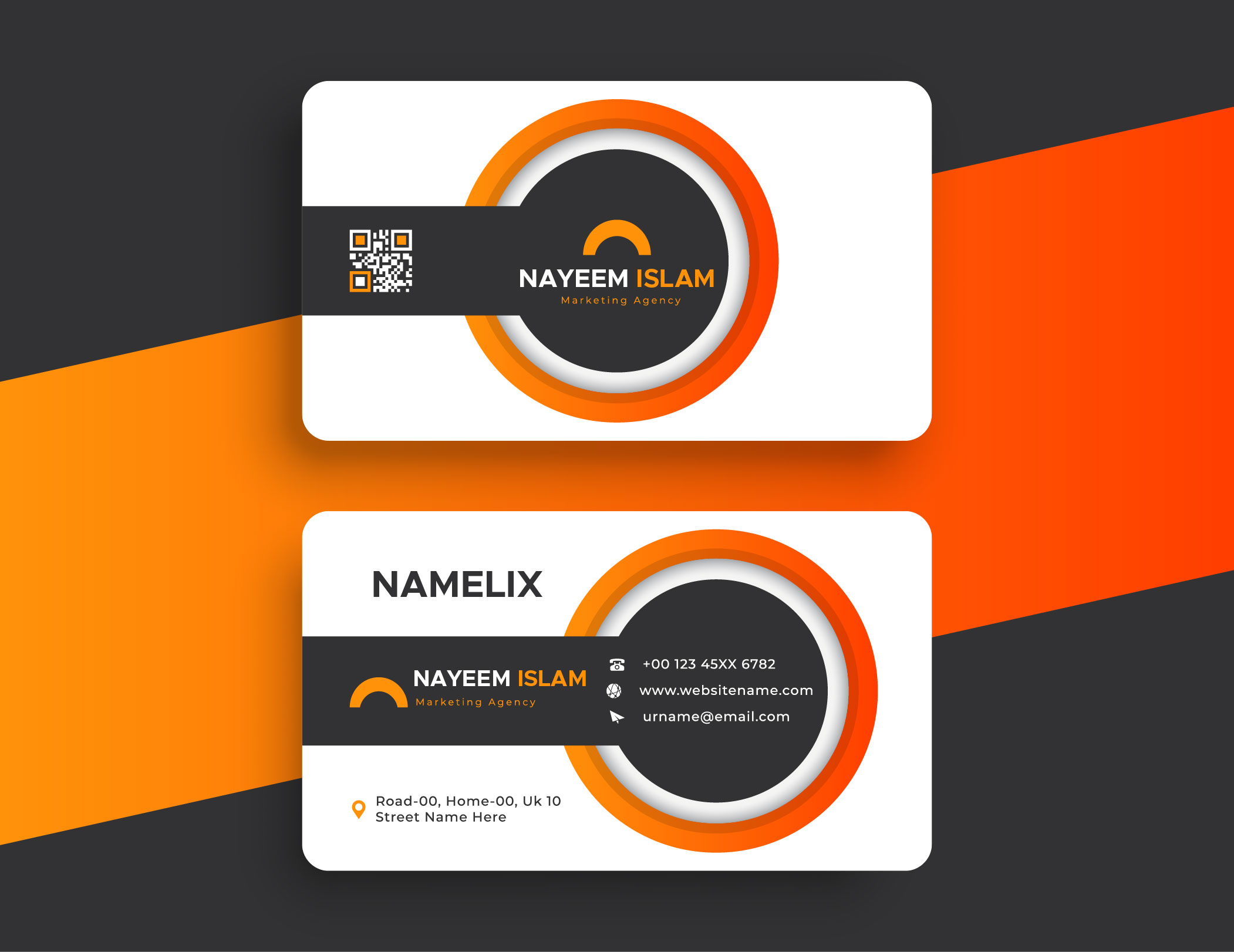 business card design I NAYEEM GRAPHIC